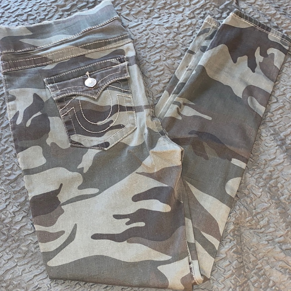 🔴 True Religion Camo Legging Jeans‼️